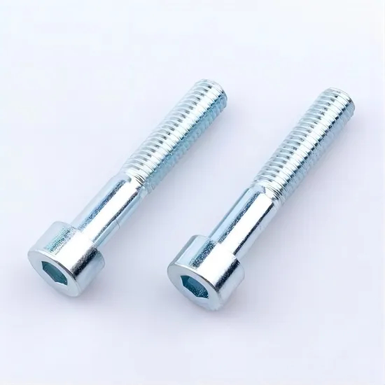 Custom Zinc Plated Hexagon Socket Cup Head Rod Bolt Allen Hex Bolt