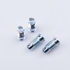 Custom Carbon Steel M8 Galvanized Double Side Hex Socket Screws