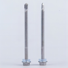 Stainless Steel Flange Hex Washer Head Long Self Drilling Roofing Screws With Plastic Gasket