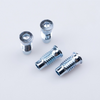 Custom Carbon Steel M8 Galvanized Double Side Hex Socket Screws